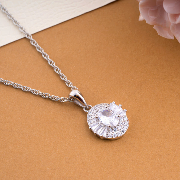 Sterling Silver Bee Necklace Pendant (Silver Colour)